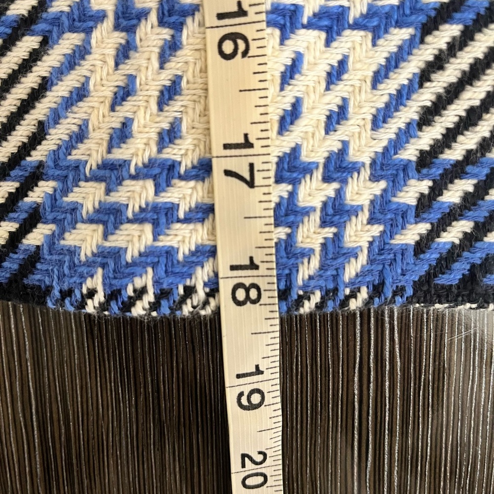 Anthropologie Maeve Blue Plaid Mini Skirt NWT Size 4 - Picture 14 of 15